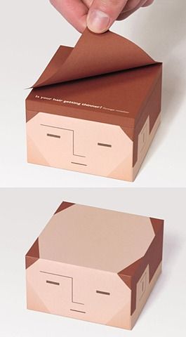 Brilliant Packaging Design, Brilliant Packaging, Post Its, Creative Packaging Design, Creative Packaging, Memo Pad, Post It Notes, Creative Logo, Post It