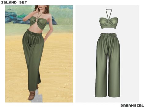 island set clothing Hawaii Sims 4 Cc, Sims 4 Dreamgirl, Sims 4 Island Living Cc Clothes, Island Living Sims 4, Sims 4 Island Cc, Sims 4 Island Living Cc, The Sims 4 Mod, Sims 4 Cheats, Sims 4 Clothes Cc