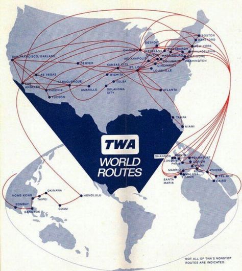 Flight Map, Atlanta City, Airline Logo, Jet Age, Las Vegas City, Vintage Airlines, Air Lines, Vintage Air, Delta Airlines