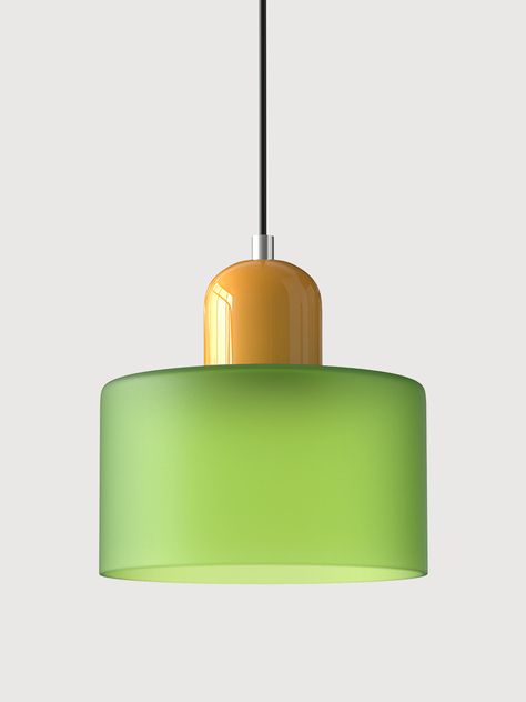 Introducing our Bauhaus Small Glass Pendant Light  a contemporary masterpiece that adds elegance and character to any space. Crafted with meticulous attention to detail, this compact pendant light showcases the iconic Bauhaus design ethos, marrying form and function seamlessly. Illuminate your space with a touch of sophistication and style. Green Glass Pendant Light, Green Glass Light Pendant, Orange Hanging Lamp Shade, Yellow Glass Pendant Light, Vintage Green Glass Hanging Lamp, Rose Beige, Island Pendant Lights, Kitchen Island Lighting Pendant, Bauhaus Design