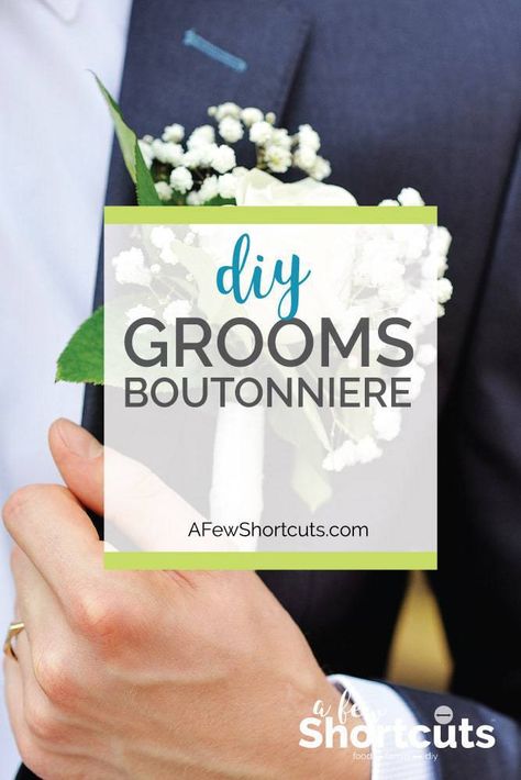 Small Bridal Bouquet, Grooms Boutonniere, Small Bridal Bouquets, Diy Bridal Bouquet, Groomsmen Boutonniere, Bridal Bouquet Flowers, Unique Bridal Shower, Diy Bridal, Diy Wedding Bouquet