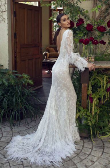 Boracay Wedding, Boho Wedding Dress With Sleeves, Wedding Dress With Feathers, Long Sleeve Mermaid Wedding Dress, Boho Chic Wedding Dress, Fancy Wedding Dresses, Long Sleeve Wedding Dress Lace, Fit And Flare Wedding Dress, Stunning Wedding Dresses