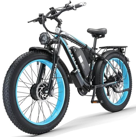 Lightweight adult electric bike with rear suspension, 7 speeds and 26 inch wheels Electric Moped, Cycle To Work, Electric Bicycles, Fat Tire Electric Bike, Urban Commuter, Electric Mountain Bike, Fat Bike, Fat Tire, Classic Bikes