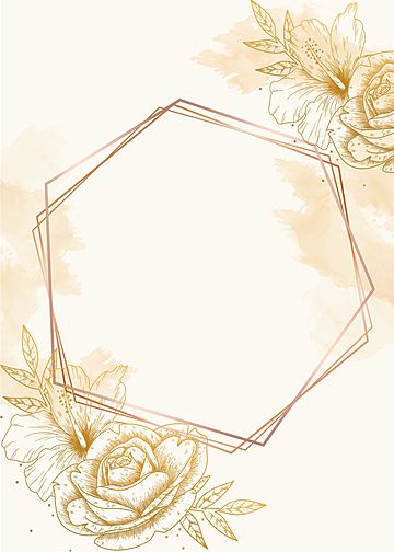 Gold Flower Background, Golden Floral Background, Gold Floral Background, Flower Vector Png, Gold Foil Wallpaper, Watercolor Flower Wreath, Frame Flowers, Frame Flower, Gold Photo Frames