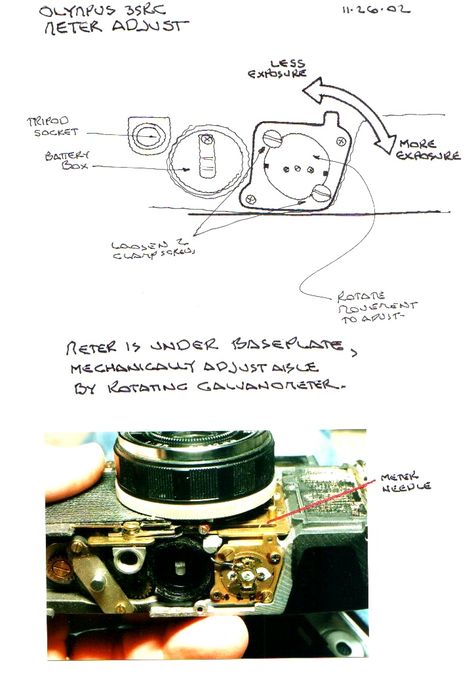 Servicing the Olympus 35RC - adjusting metering Olympus Omd Em10 Mark Ii, Olympus 35rc, Olympus Trip 35, Olympus Mju Ii, Film Camera Olympus