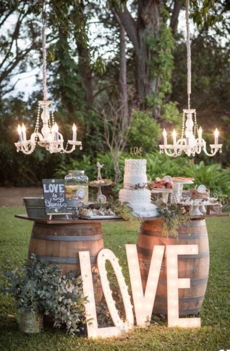 Marquee Sign 4pc Personalized LOVE PLAY Wood Lighted Marquee | Etsy Whiskey Barrel Table, Lighted Marquee Letters, Wedding Photo Props, Wedding Cake Rustic, Marquee Sign, Wine Barrels, Light Letters, Love Is, Wedding Cake Designs