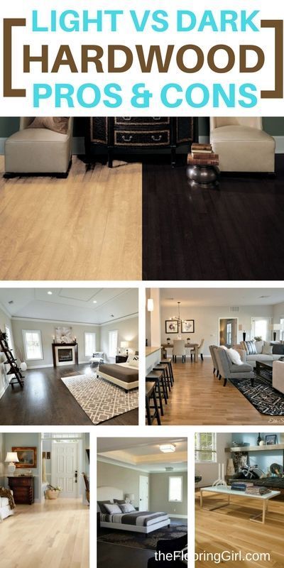 Light vs Dark hardwood flooring.  Pros and cons for dark and light hardwood floors.  TheFlooringGirl.com Dark Vinyl Plank Flooring, Dark Hardwood Flooring, Dark Hardwood Floors, Flooring Light, Light Vs Dark, Light Floors, Room Images, Hardwood Floor Colors, Dark Hallway