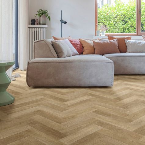 The appeal of a herringbone floor remains a popular choice for homeowners looking for a long-lasting, versatile style. It's perfect for adding the illusion of space in smaller rooms or adding patterns in larger areas. Free samples of our new ranges are now available via our website. Herringbone Floor Living Room, Vinyl Flooring Living Room, Vinyl Flooring Bedroom, Black Laminate Flooring, Cheap Vinyl Flooring, Walnut Laminate Flooring, White Laminate Flooring, Black Vinyl Flooring, Laminate Flooring In Kitchen