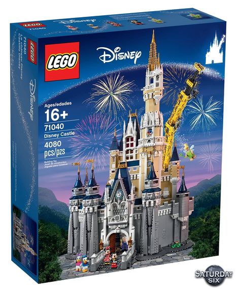 SATURDAY SIX: Six Pieces of Disney Merchandise That Don’t Exist (But Totally Should!) Lego Disney Castle, Chateau Disney, Princes Disney, Disney Cinderella Castle, Lego Disney Princess, Construction Lego, Disney Merch, Wallpaper Disney, Steamboat Willie