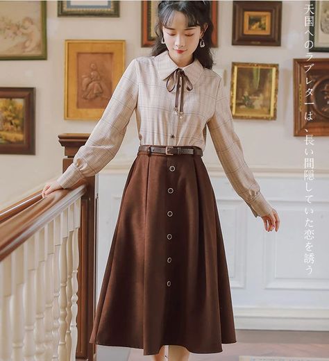 Pleated Skirt With Belt, Light Academia Outfit, Dark Academia Outfits, Dark Academia Outfit, Dark Academia Clothing, Dark Academia Clothes, Academia Clothes, Academia Outfits, Academia Style