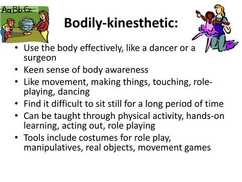 Bodily Kinesthetic Intelligence, Kindness Is The Highest Form Of Intelligence, Intelligence Drawing, Multiple Intelligences Activities, Theory Of Multiple Intelligences, Howard Gardner, Artifical Intelligence Activity, Multiple Intelligences, Body Awareness