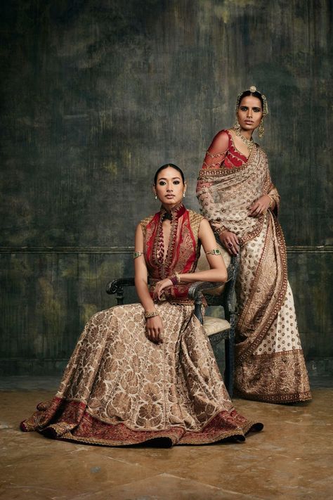 Tarun Tahiliani Bridal, Sabyasachi Bridal, Half Saree Function, Indian Colours, Nikkah Dress, Pakistani Couture, Bengali Wedding, Afternoon Dress, Indian Photoshoot