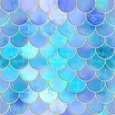 « Aqua Pearlescent & Gold Mermaid Scale Pattern » par tanyadraws Mermaid Squad, Aqua Mermaid, Pretty Mermaids, Mermaid Wallpapers, Gold Mermaid, Glass Coaster, Mermaid Pattern, Scale Pattern, Chic Pattern