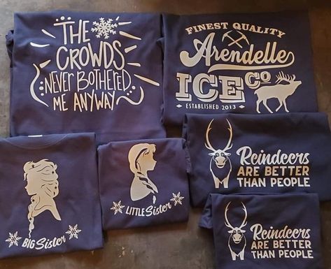 Reindeers are better than people. Epcot family shirts. Disney Shirts Cricut, Disney World Shirts Family, Disney Tshirt Ideas, Disney Happy New Year, Disney Christmas Trip, Disney At Christmas, Ideas Souvenirs, Family Disney Shirts Matching, Disney Tshirt