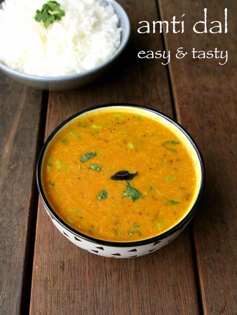 maharashtrian amti dal recipe Toor Dal Recipe, Pappu Recipe, Dal Fry Recipe, Indian Dal Recipe, Hebbars Kitchen, Methi Recipes, Desi Khana, Dal Fry, Toor Dal