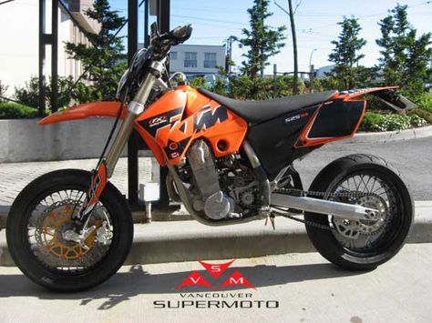 525 EXC Supermoto Ktm Supermoto, Dual Sport, Bags Handmade, Leather Bags Handmade, Leather Bags, Vancouver, Leather Bag, Motorcycles, Google Search