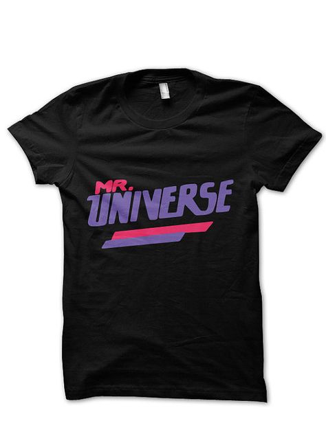 Mr. Universe - Steven Universe T- Shirt, by Frayel ($19.10) Mr Universe, Greg Universe, Funny Tank Tops, Steven Universe, Tshirt Logo, Cool Shirts, Workout Shirts, Harajuku, Gender Neutral