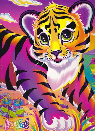 Lisa Frank Forrest Portfolio | Nicole | Flickr Lisa Frank Folders, Lisa Frank Coloring Books, Frank Album, Cute Tiger Cubs, Lisa Frank Stickers, 90s Cartoons, Tiger Cub, Lisa Frank, Album Book