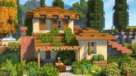 Top 10 Gorgeous Minecraft Italian House Ideas - TBM | TheBestMods Italian House Ideas, Italy House Italian Villa, Minecraft Italian, Minecraft Castle Blueprints, Villa Minecraft, Minecraft Kingdom, Minecraft House Ideas, House In Minecraft, Minecraft Mansion