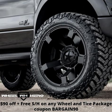 Wheel Hero wheel and tire packages are backed by a 100% Fitment Guarantee! Get $90 off + Free shipping with coupon BARGAIN90. Wheel And Tire Packages, Wheels And Tires, Wheel, Coding, Packaging, Free Shipping