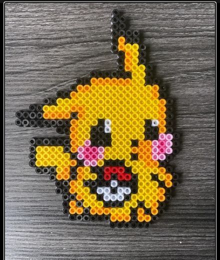 Hama Beads Pokemon, Melt Beads Patterns, Hamma Beads Ideas, Pokemon Bead, Easy Perler Bead Patterns, Pokemon Perler Beads, Melty Bead Patterns, Easy Perler Beads Ideas, Fuse Bead Patterns