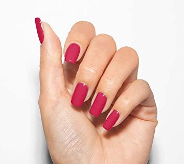 Magenta Nail Polish, Raspberry Nails, 2023 Color Of The Year, Magenta Nails, Berry Nails, Dark Pink Nails, Diy Nails Stickers, Pedicure Colors, Velvet Nails