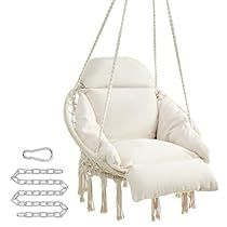 Hanging Rope Chair, Macrame Hanging Chair, Hammock Chair Stand, Meditation Chair, Macrame Hammock, Macrame Swing, Rope Hammock, Hanging Chair Outdoor, Hanging Hammock Chair