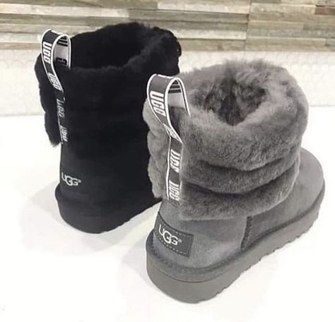 Cute Uggs, Fantastic Fashion, Leather Snow Boots, Quilted Boots, Dr Shoes, Fresh Shoes, Hype Shoes, Sheepskin Boots, Girly Shoes