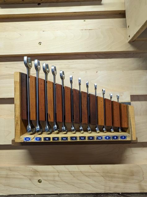 Handsaw Storage, Screwdriver Storage, Studio Remodel, Wrench Storage, Inventory Storage, French Cleat Storage, Woodshop Organization, Garage Workshop Layout, Electronic Workbench