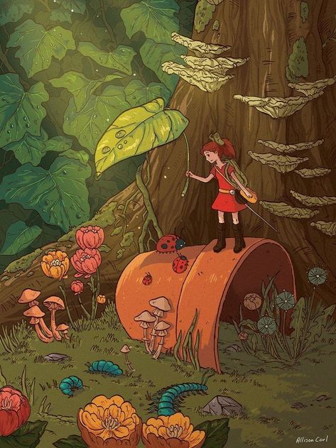 Secret World Of Arrietty, Studio Ghibli Fanart, 동화 삽화, Ghibli Artwork, Studio Ghibli Art, Ghibli Movies, Ghibli Art, Arte Sketchbook, Dreamy Art