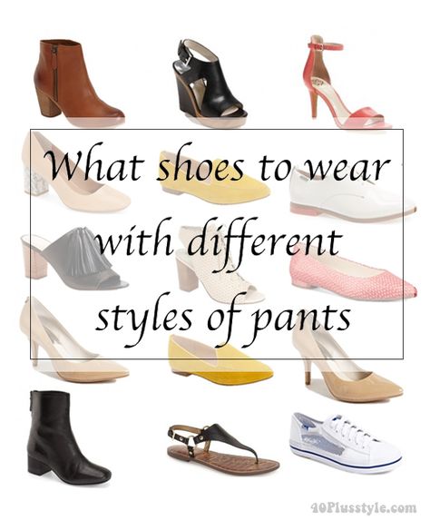 Styles Of Pants, What Shoes To Wear, Capsule Wardrobe Women, Slacks For Women, Ankle Dress Pants, Dressy Shoes, Spring Capsule Wardrobe, Butterick Pattern, Kinds Of Shoes