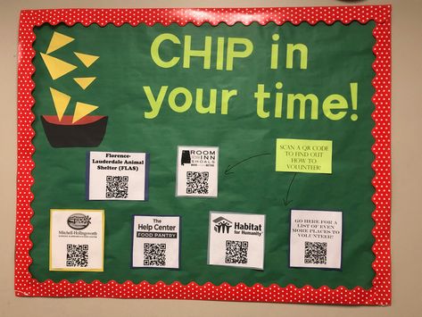 Community Service Bulletin Board Ideas, Service Bulletin Board Ideas, Pta Activities, Resident Assistant Bulletin Boards, Dorm Themes, Ra Themes, Bulletin Boards Theme, Key Club, Bullentin Boards