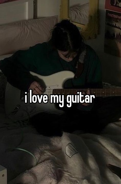 Guitar Motivation, Playing Electric Guitar Aesthetic, Guitar Affirmations, Play Electric Guitar, Electro Guitar Aesthetic Girl, Writing Songs Inspiration, I'm Not Like Other Girls, Guitar Whispers, Guitar Tabs Songs