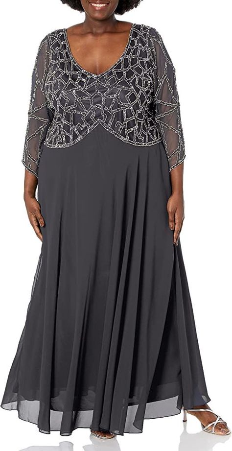 Amazon Affiliate Promoted Long Dresses For Short Women, Black Long Dresses, Plus Size Formal, Plus Size Formal Dresses, Black Dress Formal, Aline Dress, Dress Sale, Beaded Gown, Black Gown