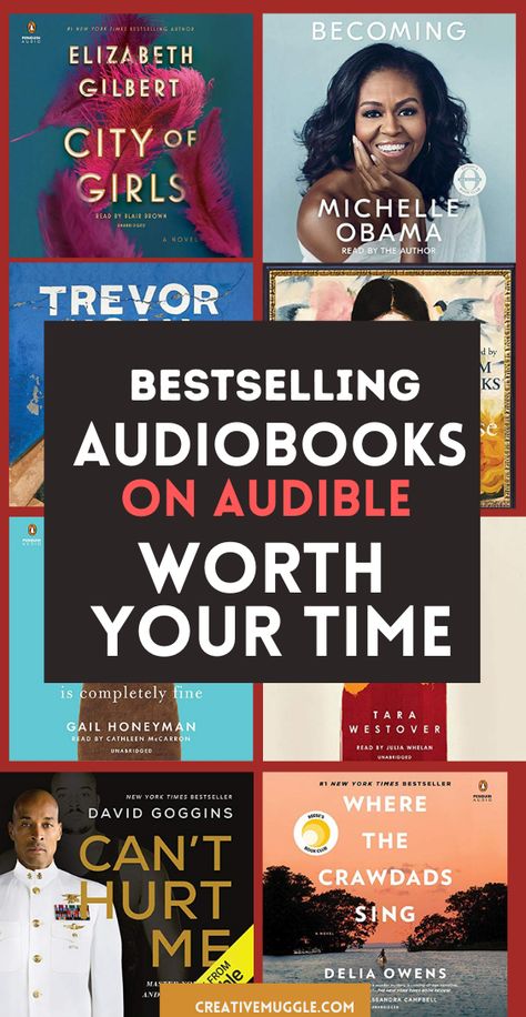 Great Audiobooks with narattors Audible Books Reading Lists, Best Audiobooks 2023, Books To Listen To On Audible, Best Audible Books For Women, Best Audiobooks 2022, Best Audiobooks For Women, Audio Books For Women, Audiobooks For Women, Best Audible Books