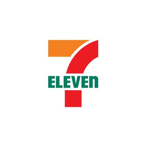 7 Eleven Logo, Single Letter Logo, 11 Birthday, 7 Logo, 7 Continents, Logo Number, 7 Eleven, Japanese American, Single Letter