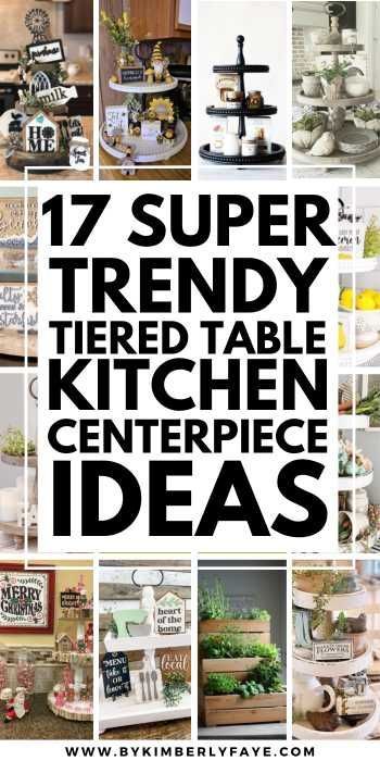 Whether you’re going for a rustic farmhouse look or something sleek and modern, these 17 Super Trendy Tiered Table Kitchen Centerpiece Ideas You’ll Love, Kitchen Table Centerpiece Tiered Stand, Kitchen Table Tiered Centerpiece Kitchen Centerpiece Ideas, Farmhouse Table Decor Centerpieces, Farmhouse Kitchen Table Centerpiece, Kitchen Table Decor Centerpiece, Tiered Centerpiece, Kitchen Table Centerpiece Ideas, Farmhouse Kitchen Table Decor, Tiered Table, Kitchen Centerpiece