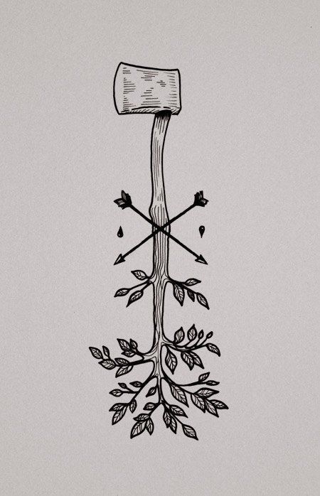 Tattoo Tree, Tree Tattoo, Trendy Tattoos, Chiaroscuro, Skin Art, Drawing Tutorials, Lumberjack, Body Mods, A Drawing