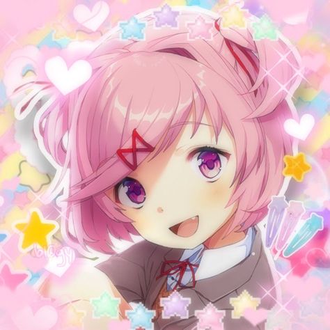 natsuki doki doki literature club icon Natsuki Cutecore, Cutecore Pfp, Pfp Anime, Icon Pfp, Cute Icons, Cute Wallpapers, Wallpapers, Hair, Anime