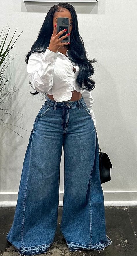 Bottoms Outfit, Bell Bottom Jeans Outfit, Bell Bottoms Outfit, Billie Jean, Bell Bottom, Style Outfits, Outfits Casuales, Bell Bottoms, Fashion Ideas