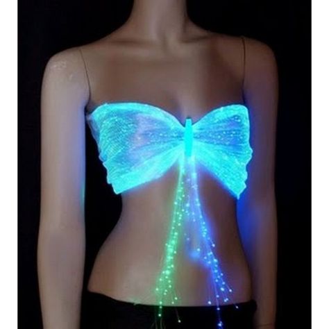 Top 10 Unusual Corsets - Do While Ultra Festival, Light Up Clothes, Led Clothing, Blacklight Party, Sci Fi Fashion, Rave Girl, Glow Party, Neue Outfits, Neon Glow