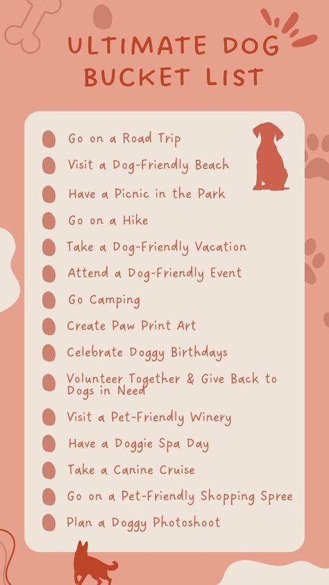 ultimate dog bucket list... Dog Owner Tips, Dog Bucket List, Dog Friendly Vacation, Dog Remedies, Puppy Mom, Dog Friendly Beach, Dog Mommy, Dog Enrichment, Bad Behavior