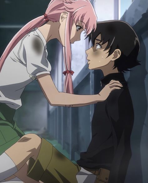 Yuno And Yuki, Yuno Gasai Cosplay, Mirai Nikki Future Diary, Gasai Yuno, Web Tattoo, Future Diary, Yuno Gasai, Anime City, Anime Maid