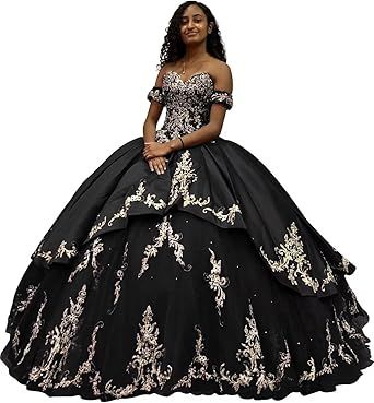 Dresses With Detachable Sleeves, Lace Quinceanera Dresses, Sweet 16 Dress, Detachable Sleeves, 16 Dress, Sweet 16 Dresses, Gold Lace, Quinceanera Dresses, 15 Dresses