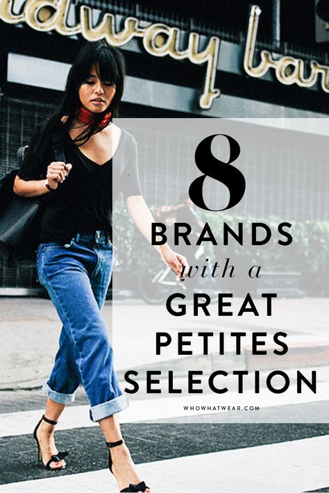 8 top brands with amazing picks for petite girls Jeans For Petite Women, Fashion For Petite Women, Petite Fashion Tips, Petite Clothing, Fashion Petite, Women Fashion Edgy, Looks Chic, Petite Women, Style Mistakes