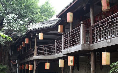 Jinli Street, Chengdu Chengdu Architecture, Sunny Street, City Vibes, Natural Landscapes, Classic Architecture, City Vibe, Chengdu, One Day, China