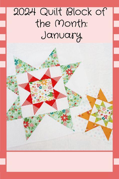 block of the month 2024 Block A Month Quilt Free Pattern, Free Block Of The Month Quilt Patterns 2022, Block Of The Month Quilt Patterns Free, 12 Inch Quilt Block Patterns Free, Quilt Triangles, Quilt Block Of The Month, A Quilting Life, Doily Art, Year Challenge