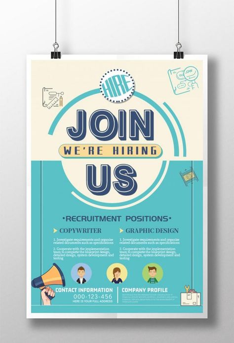 Promotional Poster Ideas, Club Recruitment Poster, Job Hiring Poster Creative, Hiring Poster Design Ideas, Job Poster Design, Recruitment Poster Design Ideas, Job Recruitment Poster, Creative Recruitment Poster, Job Fair Poster