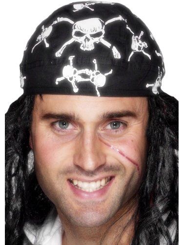 Pirate Bandana With Skull And Crossbones with fast delivery buy now.From Gifts N Party Adult Pirate Costume, Pirate Beard, Pirate Costume Accessories, Pirate Fancy Dress, Pirate Hair, Captain Costume, Pirate Bandana, Pirate Wench, Skull Crossbones