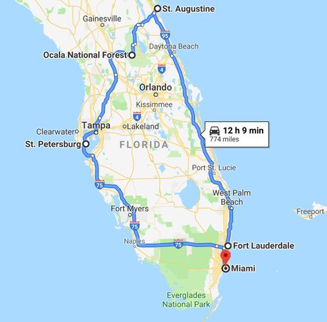 10-day Florida road trip itinerary Rv Florida Road Trips, Florida Road Trip Itinerary, A1a Road Trip Florida, Colorado Road Trip Map, Florida Road Trip Ideas, Camping Florida, Florida Itinerary, Florida Road Trip, Colorado Road Trip